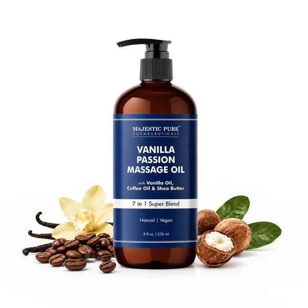 Vanilla Passion Massage Oil  | 8 fl oz