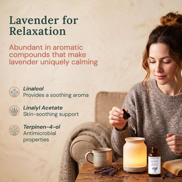 
  
    Lavender Essential Oil | 100% Pure and Natural | 4 fl oz
  
