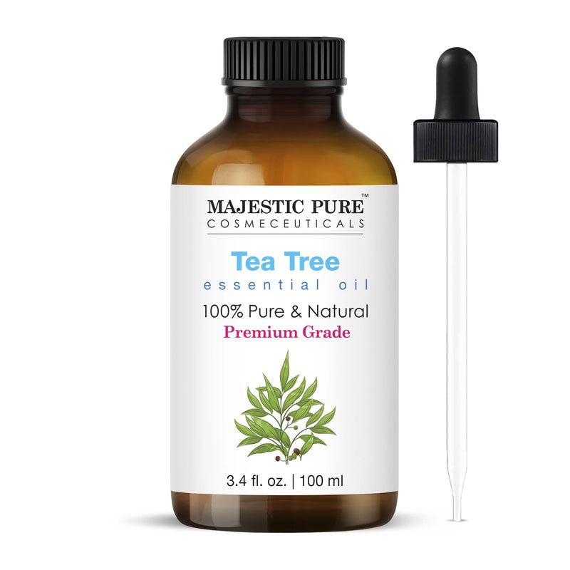
  
    Tea Tree Essential Oil | 100% Pure and Natural |  3.4 fl oz
  
