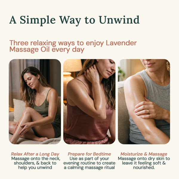 
  
    Lavender Massage Oil | 8 fl oz
  
