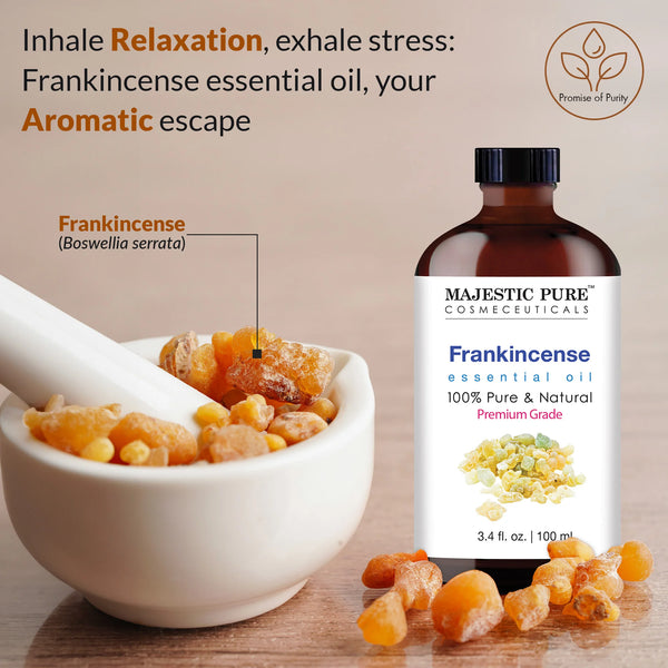 
  
    Frankincense Essential Oil | 100% Pure and Natural | 3.4 fl oz
  
