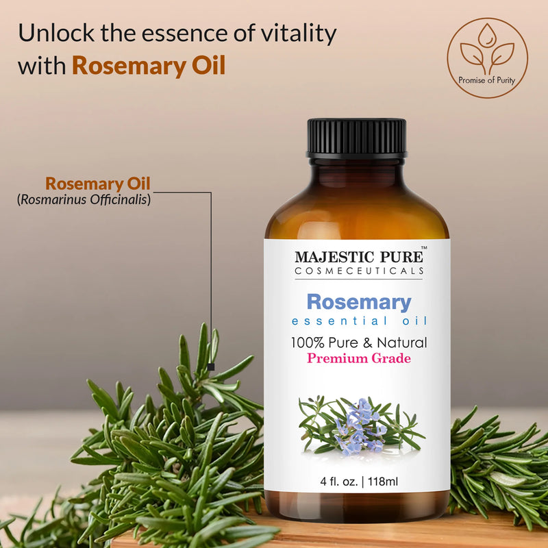 
  
    Rosemary Essential Oil | 100% Pure and Natural | 4 fl oz
  
