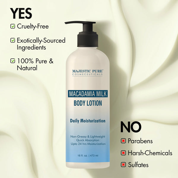 
  
    Macadamia Milk Daily Moisturizing Body Lotion with Aloe Leaf Extracts | 16 fl oz
  
