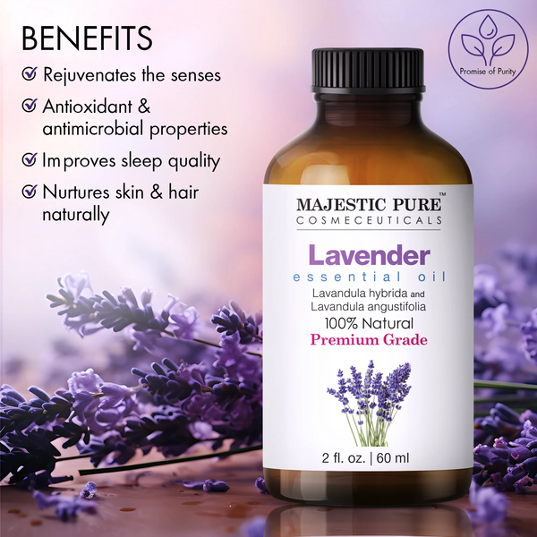 
  
    Lavender Essential Oil | 100% Pure and Natural |2 fl oz
  
