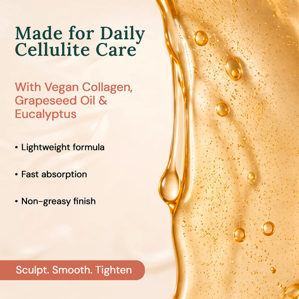 
  
    Vegan Collagen Cellulite Massage Oil with Eucalyptus Oil | 8 fl oz
  
