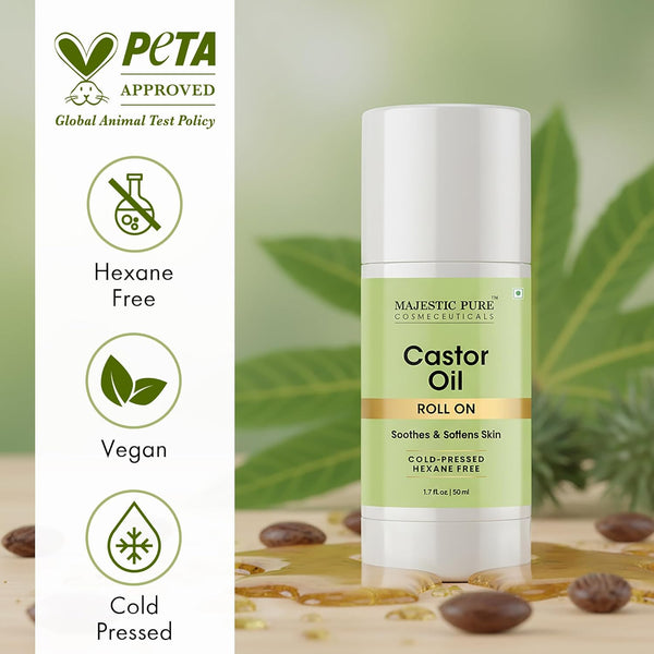 
  
    Organic Castor Oil Roll-On 1.7 Fl oz
  
