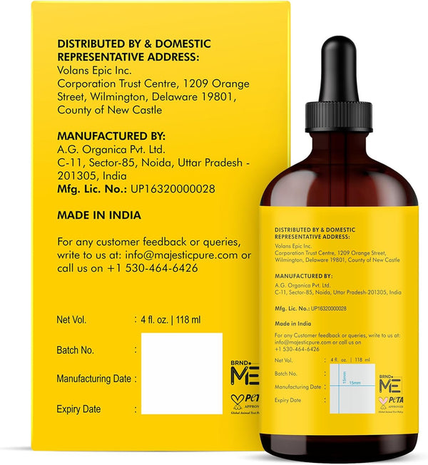 
  
    Bhringraj Premium Carrier Oil 4oz (118ml) With Dropper
  

