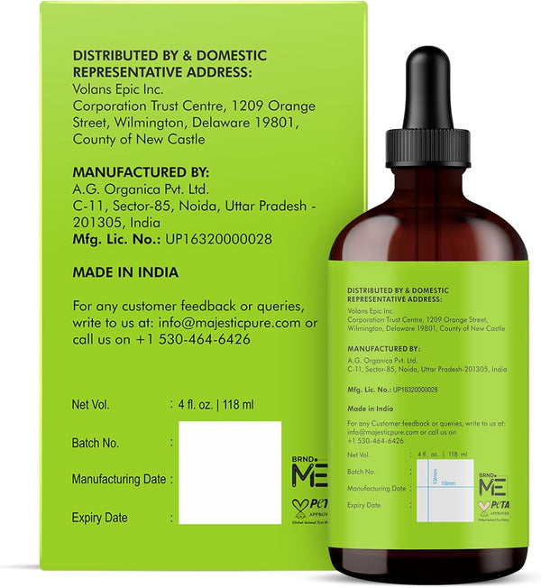 
  
    Amla Oil 4oz (118ml) Premium Carrier Oil with Dropper
  
