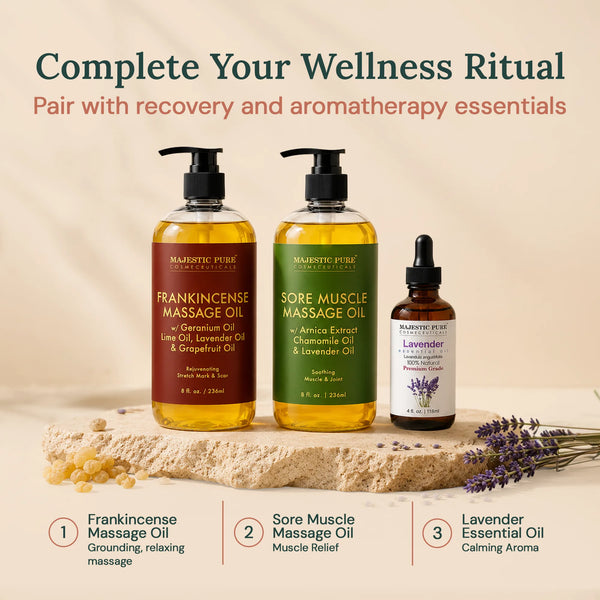 
  
    Frankincense Massage Oil with Lavender Oil | 8 fl oz
  
