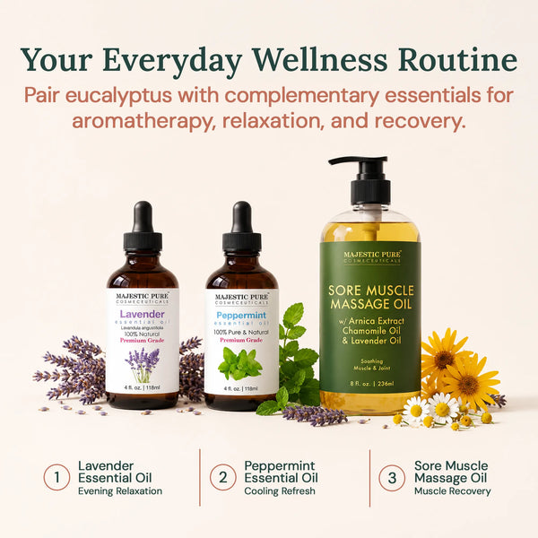 
  
    Eucalyptus Essential Oil | 100% Pure and Natural | 4 fl oz
  
