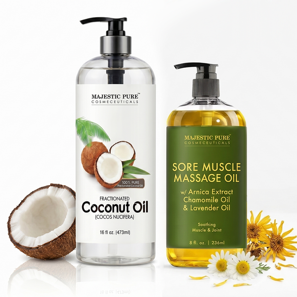 
  
    Fractionated Coconut Oil & Sore Muscle Massage Oil
  
