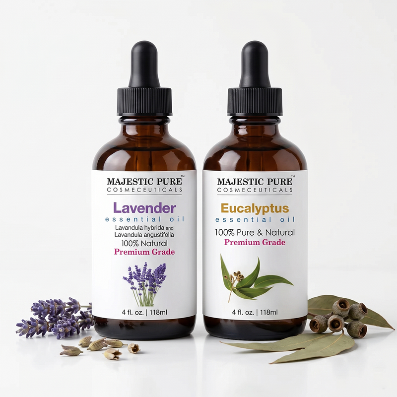 
  
    Eucalyptus & Lavender Essential Oil Duo
  
