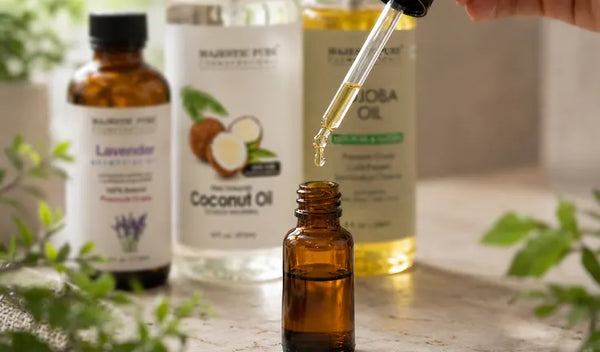 How to Dilute Essential Oils Safely: Carrier Oil Cheat Sheet | Majestic Pure