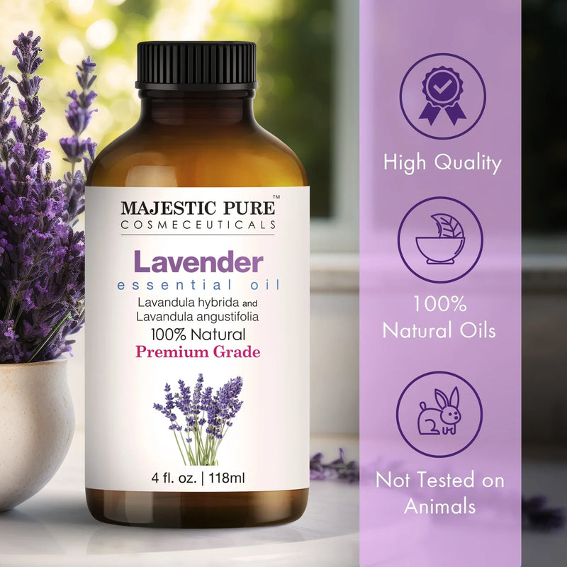 
  
    Lavender Essential Oil & Lemon Essential Oil
  
