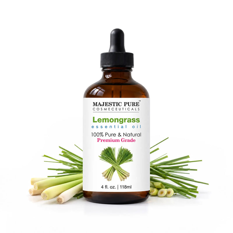 
  
    Lemongrass Essential Oil | 100% Pure and Natural | 4 fl oz
  
