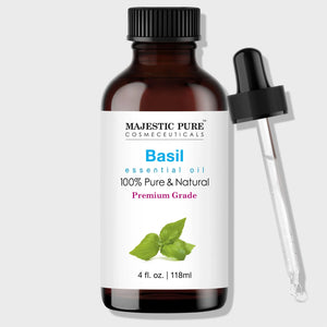 Basil Essential Oil | 100% Pure and Natural | 4 fl oz