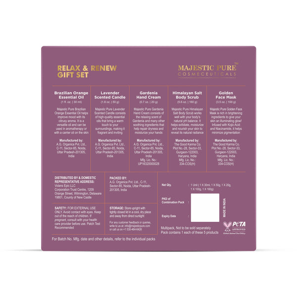 
  
    Relax & Renew Gift Set (Pack of 5)
  

