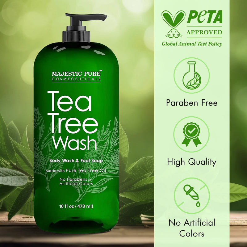 
  
    Tea Tree Body Wash | 16 fl oz
  
