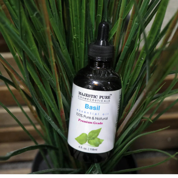 
  
    Basil Essential Oil | 100% Pure and Natural | 4 fl oz
  
