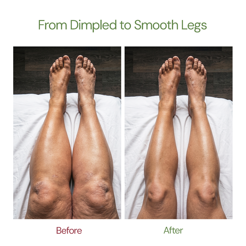 
  
    Vegan Collagen Cellulite Oil & Castor Oil — Body Sculpting and Circulation Support — Majestic Pure
  
