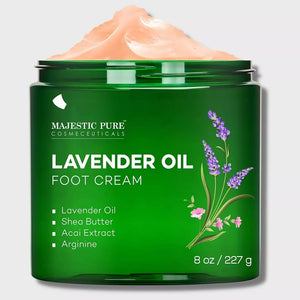 Lavender Oil Foot Cream with Shea Butter | 8 oz