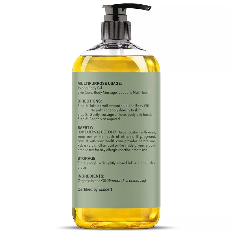 
  
    USDA Organic Jojoba Oil | 8 fl oz
  
