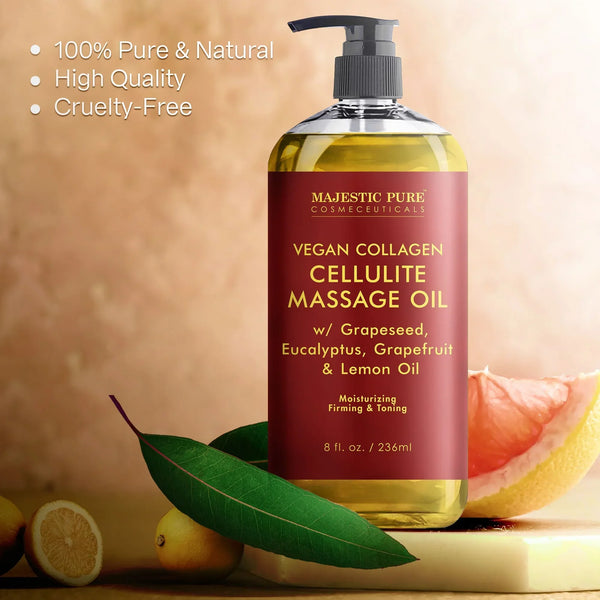 
  
    Sore Muscle Massage Oil & Vegan Collagen Cellulite Massage Oil
  
